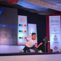 Celebratity chief guest Mr. Aalok Jain performance in  Jains Got Talent